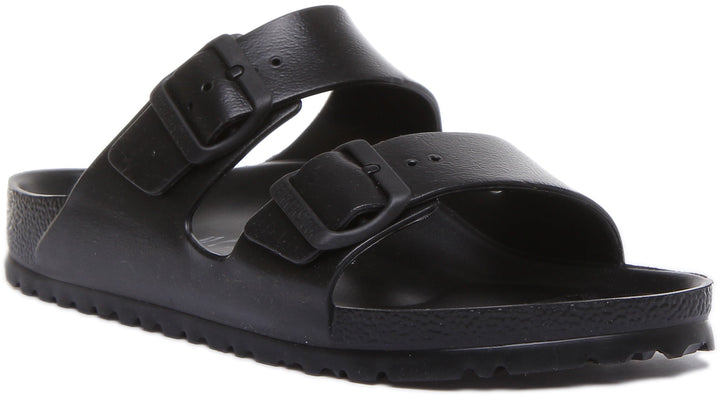 Birkenstock Arizona EVA Sandale à double lanière pour femmes en noir