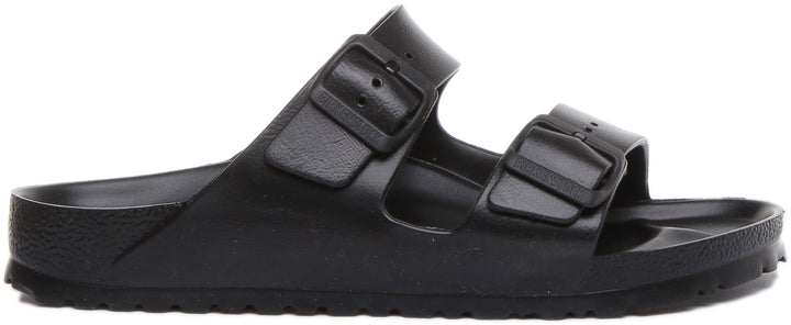 Birkenstock Arizona EVA Sandale à double lanière pour femmes en noir