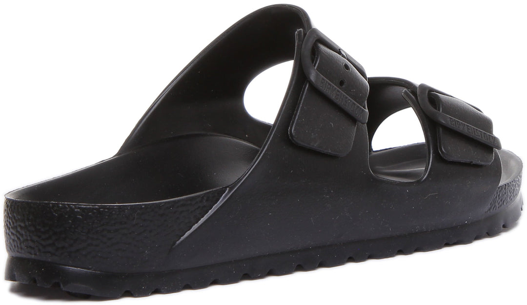 Birkenstock Arizona EVA Sandale à double lanière pour femmes en noir