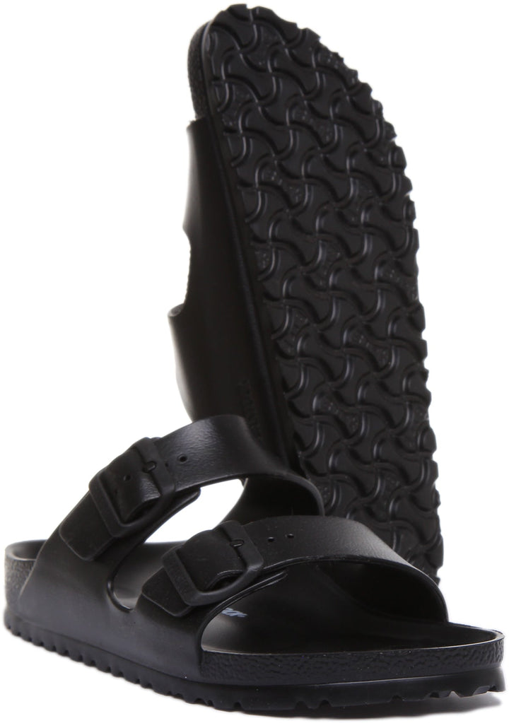 Birkenstock Arizona EVA Sandale à double lanière pour femmes en noir