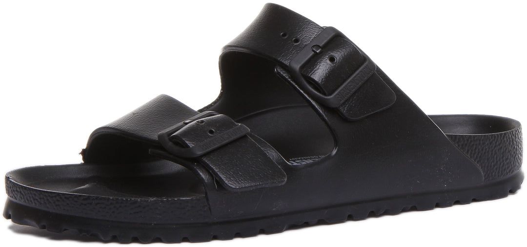 Birkenstock Arizona EVA Sandale à double lanière pour femmes en noir