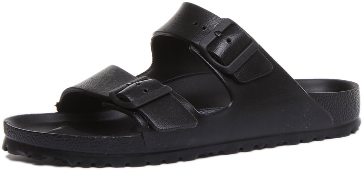 Birkenstock Arizona EVA Sandale à double lanière pour femmes en noir