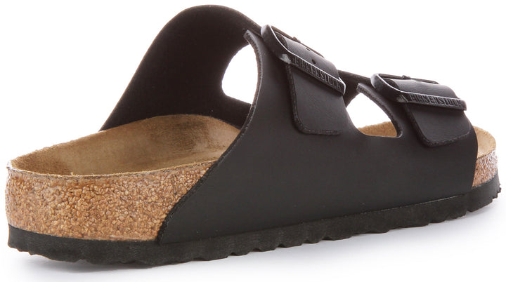 Birkenstock Arizona Sandale Birko Flor à double lanière poure en noir