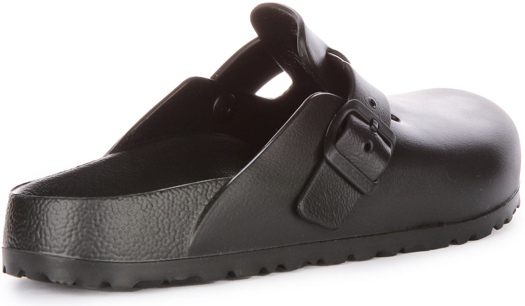 Birkenstock Boston Essentials EVA Sandales légères pour femmes en noir