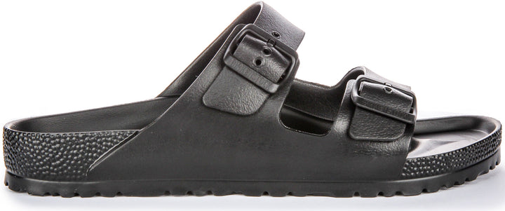 Birkenstock Arizona Eva en Noir pour Hommes | Coupe Standard