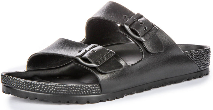 Birkenstock Arizona Eva en Noir pour Hommes | Coupe Standard