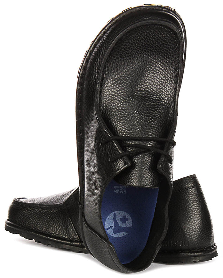Birkenstock Utti Lacets Noir | Coupe Standard