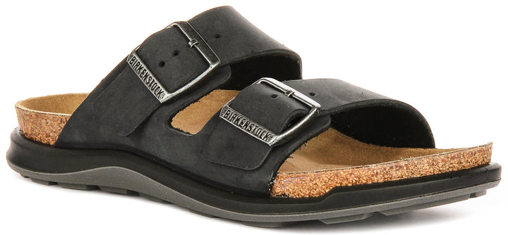 Birkenstock Arizona Crosstown In Black | Regular Fit