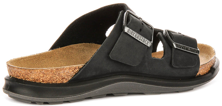 Birkenstock Arizona Crosstown In Black | Regular Fit
