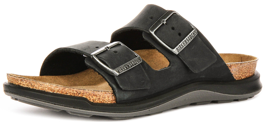Birkenstock Arizona Crosstown In Black | Regular Fit
