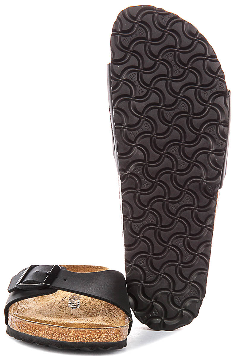 Birkenstock Madrid Bs In Black For Women | Narrow Fit