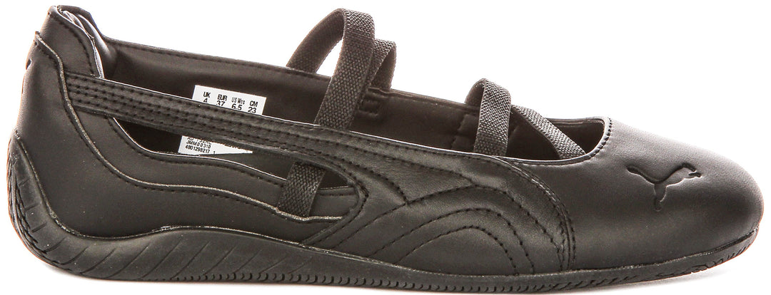 Puma SC Ballet Leather In All Black For Women