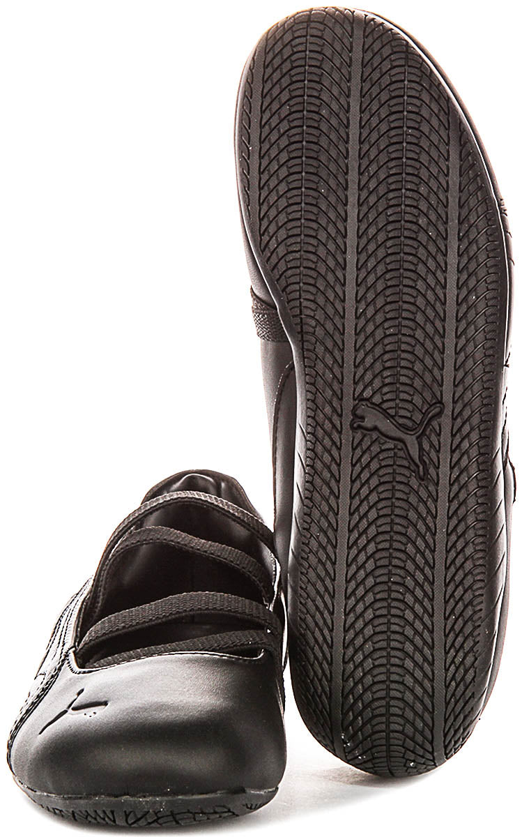 Puma SC Ballet Leather In All Black For Women