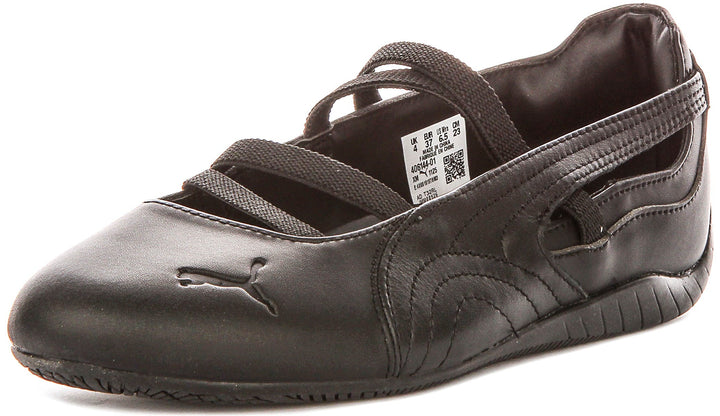 Puma SC Ballet Leather In All Black For Women