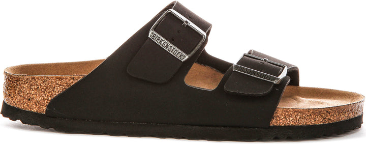 Birkenstock Arizona Bs In Black Vegan | Narrow Fit