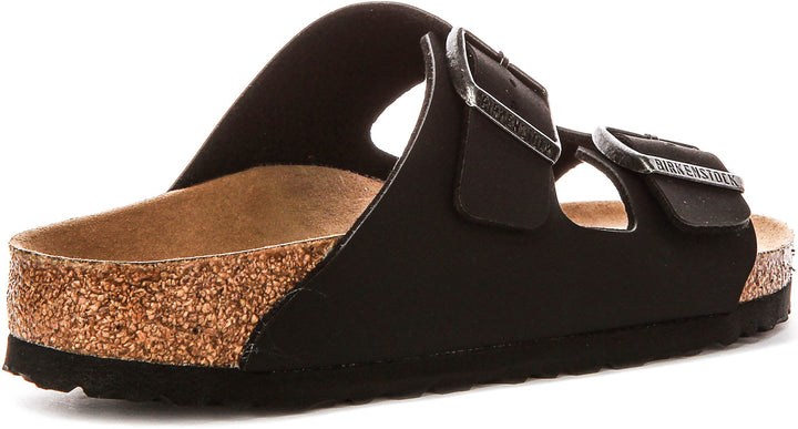 Birkenstock Arizona Bs In Black Vegan | Narrow Fit