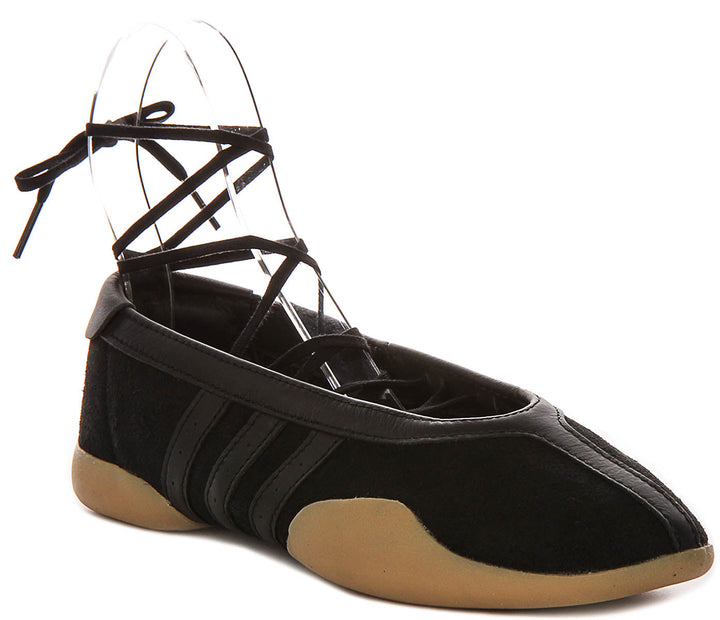 Adidas Taekwondo Ballet In Black Gum For Women