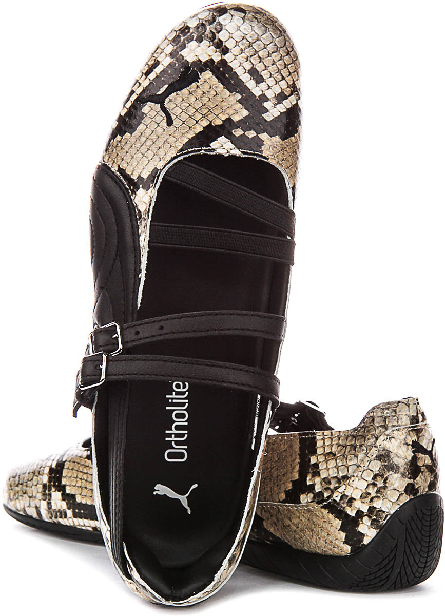 Puma Sc Ballet Snake In Black Beije For Women