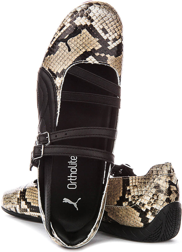 Puma Sc Ballet Snake In Black Beije For Women