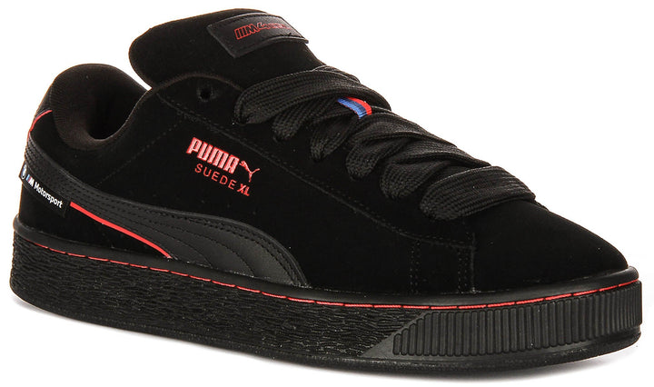 Puma X BMW Suede XL en Noir Rouge