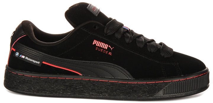 Puma X BMW Suede XL en Noir Rouge
