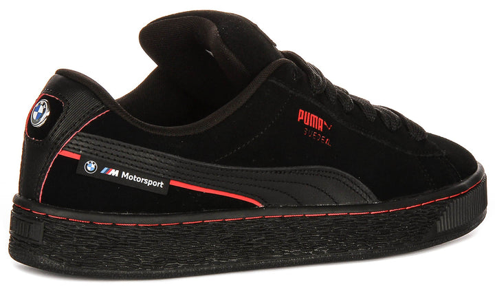 Puma X BMW Suede XL en Noir Rouge