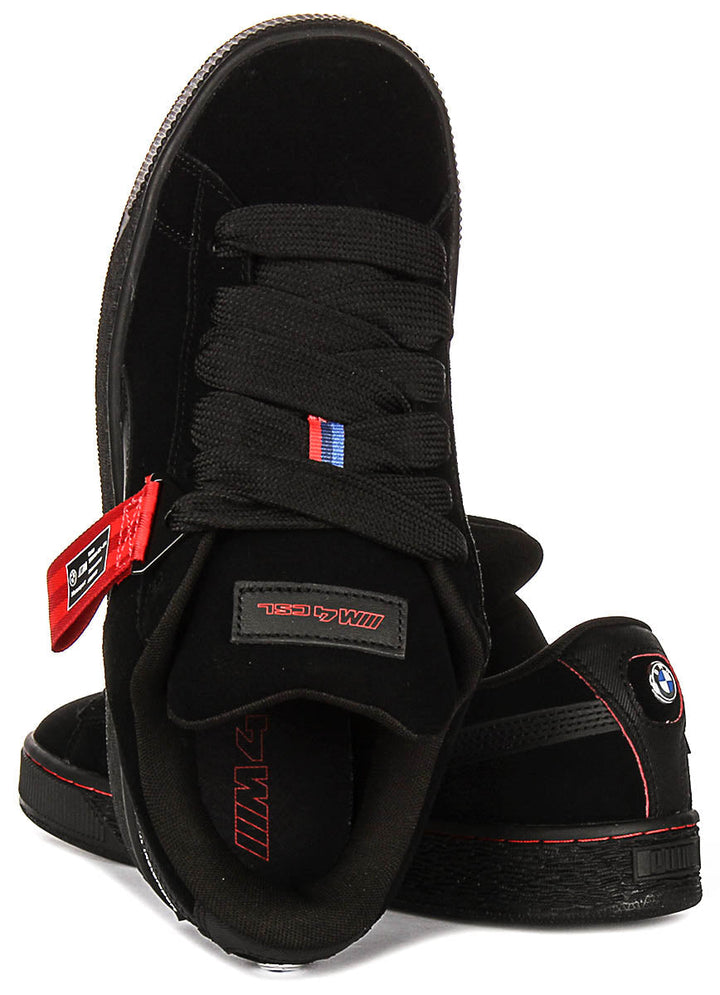 Puma X BMW Suede XL en Noir Rouge