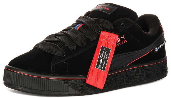 Puma X BMW Suede XL en Noir Rouge