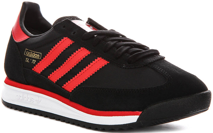 Adidas Sl 72 Rs J In Black Red For Junior
