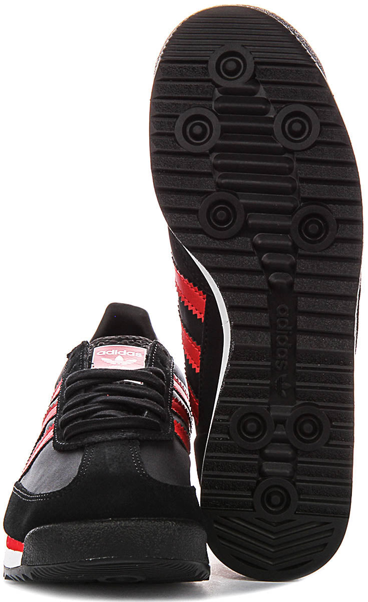 Adidas Sl 72 Rs J In Black Red For Junior