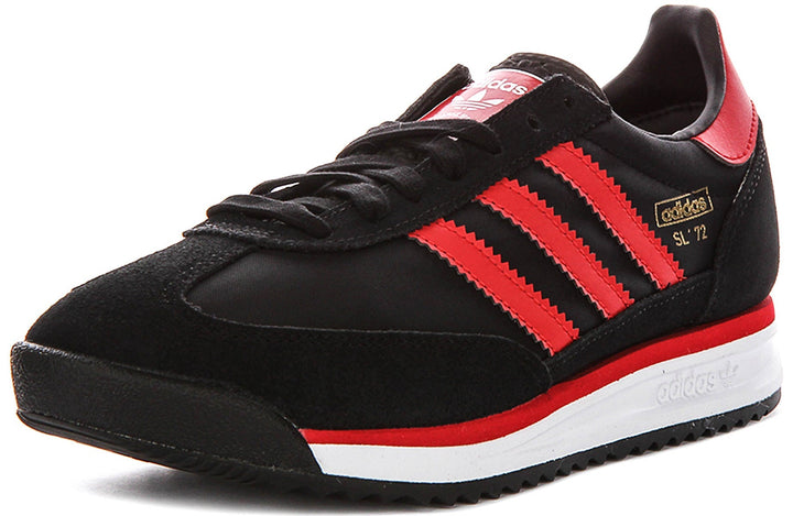 Adidas Sl 72 Rs J In Black Red For Junior