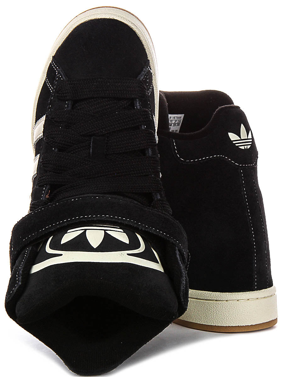 Adidas Campus Bold W In Black White For Women