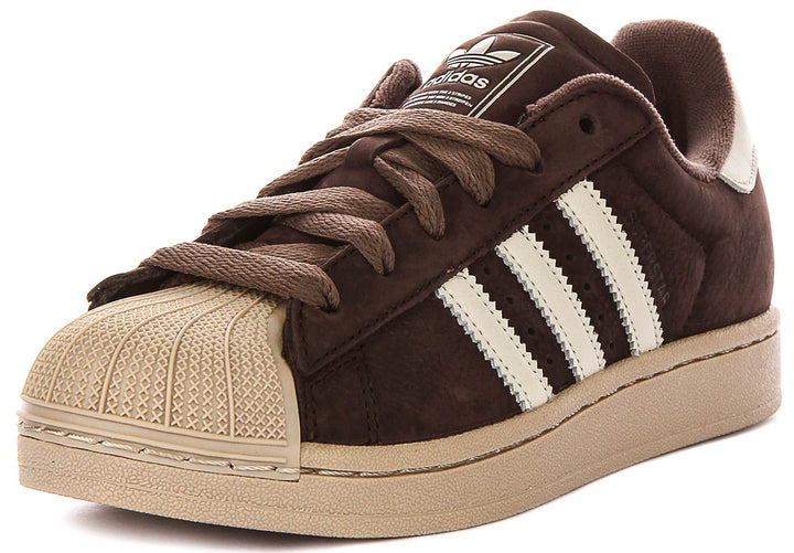 Adidas Superstar II In Brown Beige