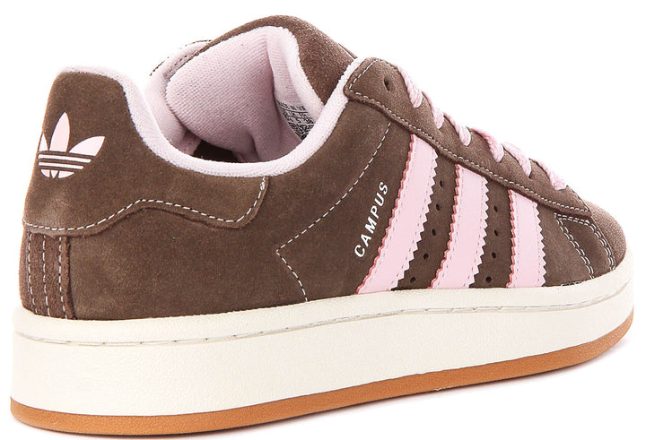 Adidas Campus 00S J In Brown Pink For Junior