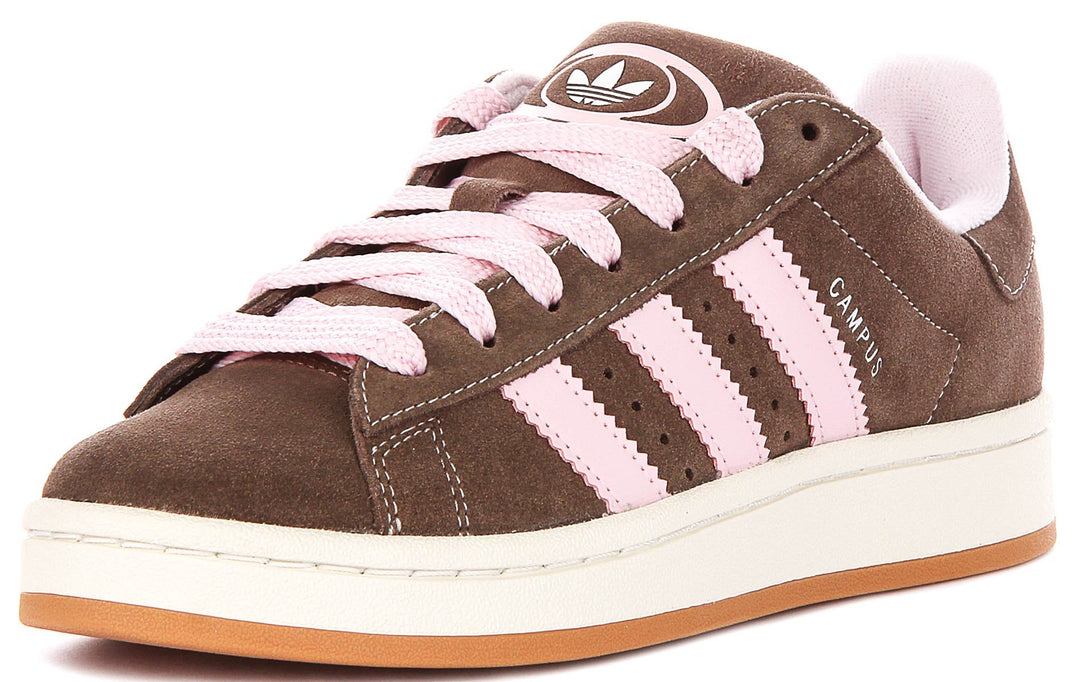 Adidas Campus 00S J In Brown Pink For Junior