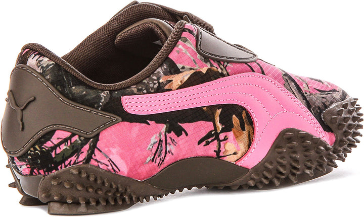 Puma Mostro Camo Ii In Brown Pink For Women