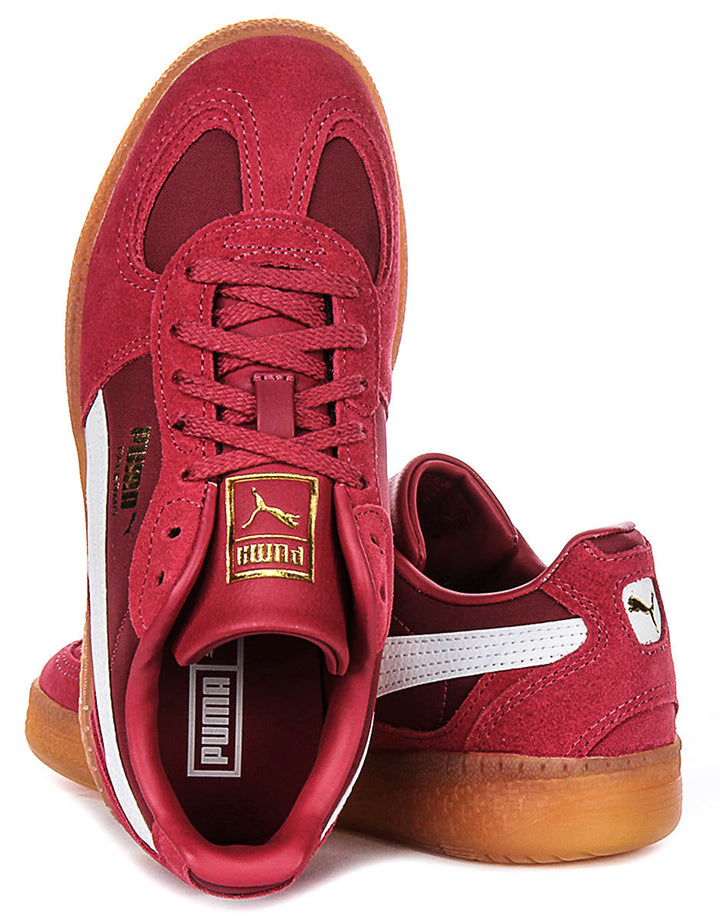 Puma Palermo Moda Tongue In Burgundy pour Femme
