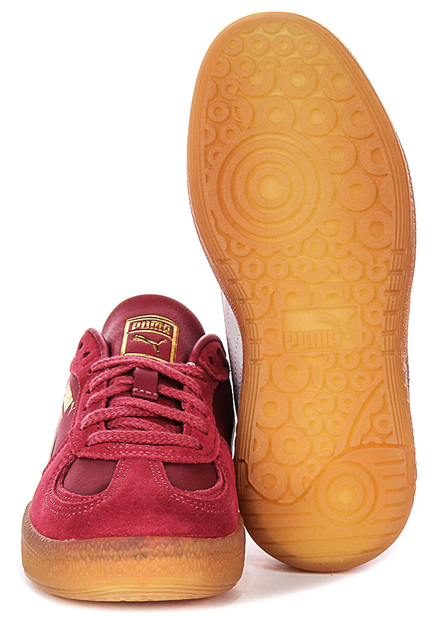 Puma Palermo Moda Tongue In Burgundy pour Femme