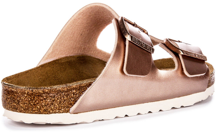Birkenstock Arizona Kids Bs In Copper For Juniors | Regular Fit
