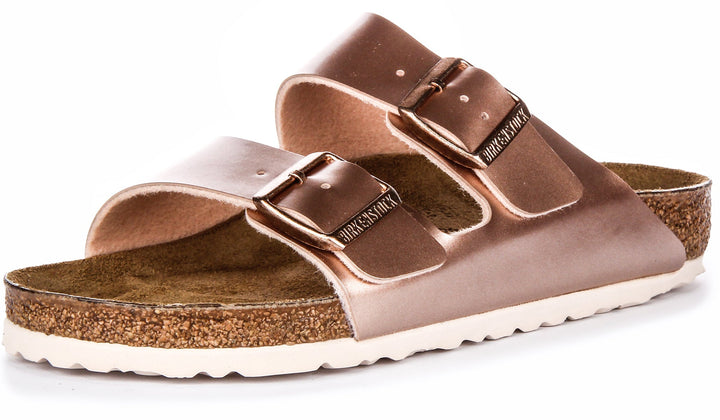 Birkenstock Arizona Kids Bs In Copper For Juniors | Regular Fit