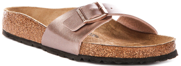 Birkenstock Madrid Bs In Copper For Women | Regular Fit