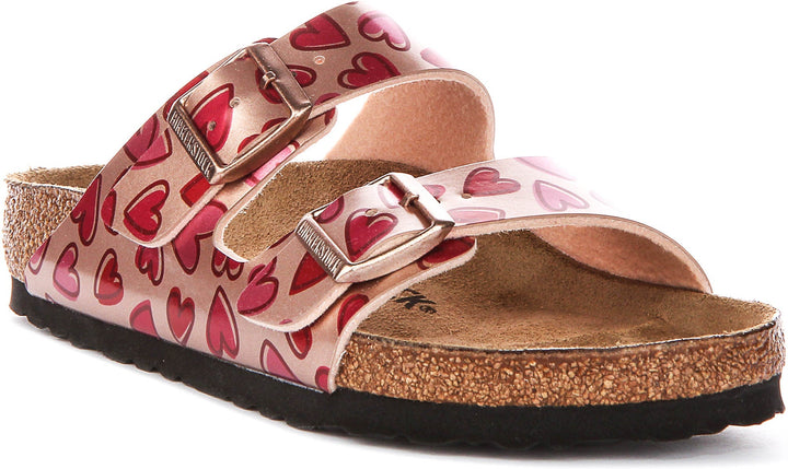 Birkenstock Arizona Kids Bs In Hearts For Juniors | Regular Fit