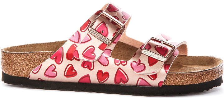 Birkenstock Arizona Kids Bs In Hearts For Juniors | Regular Fit