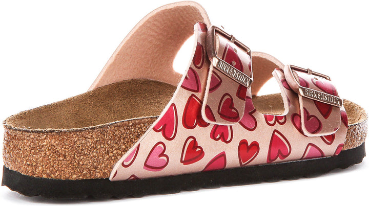 Birkenstock Arizona Kids Bs In Hearts For Juniors | Regular Fit