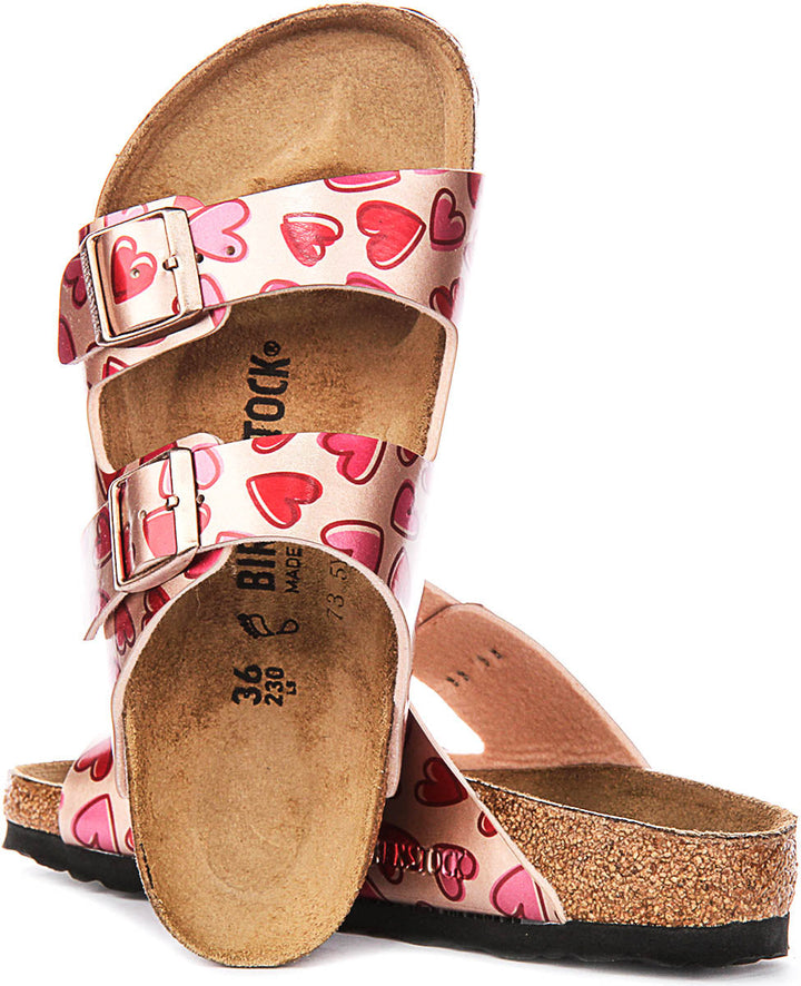 Birkenstock Arizona Kids Bs In Hearts For Juniors | Regular Fit