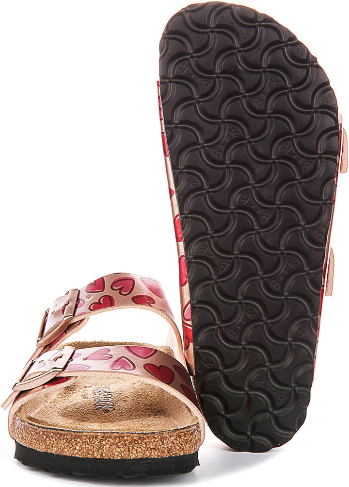 Birkenstock Arizona Kids Bs In Hearts For Juniors | Regular Fit