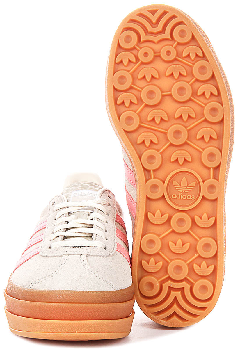 Adidas Gazelle Bold J In Cream For Junior