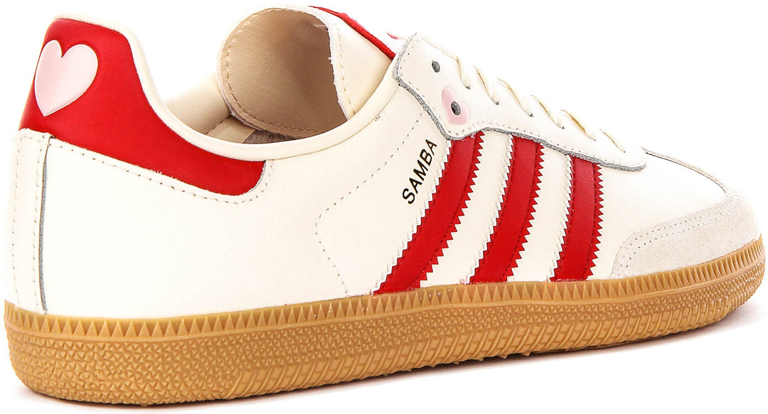 Adidas Samba OG J In Cream For Junior