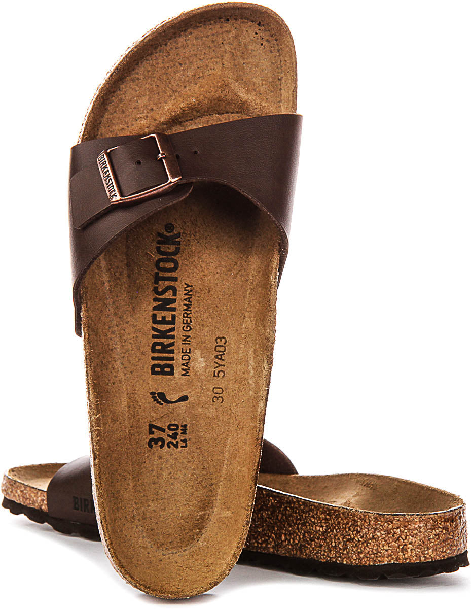 Birkenstock Madrid Bs In Dark Brown | Narrow Fit