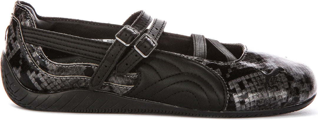 Puma SC Ballet Snake In Dark Grey Snake Print For Women